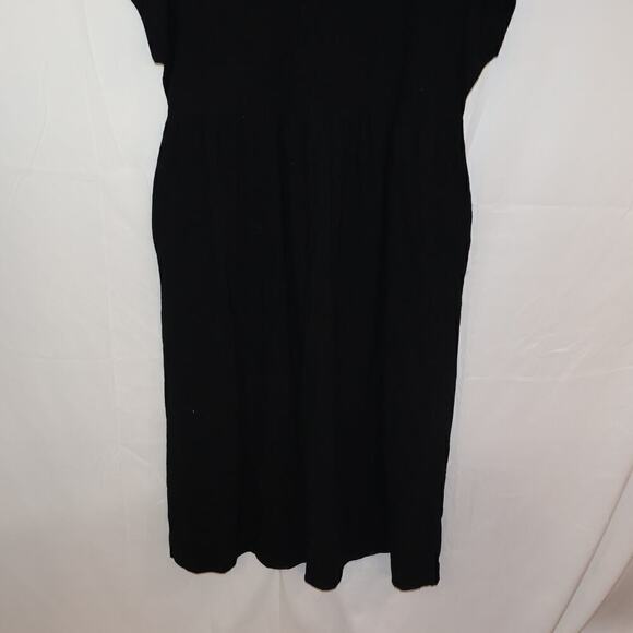 Dress Simple Cotton blend Short Sleeve Women Size XL No Brand Name - Picture 12 of 16